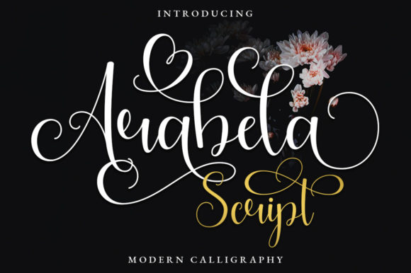 Arabela Script: A Luxurious Font for Editorial Design