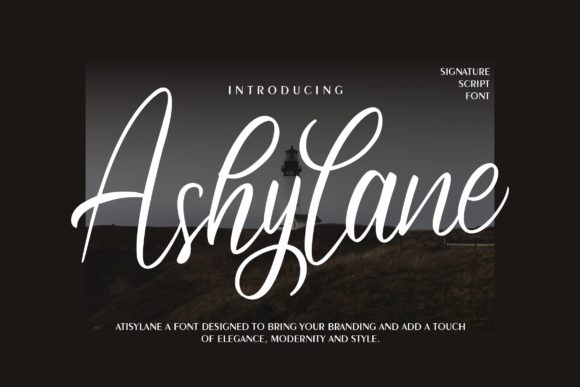 Ashylane Script: Elevating Brand Identity with a Timeless Typeface