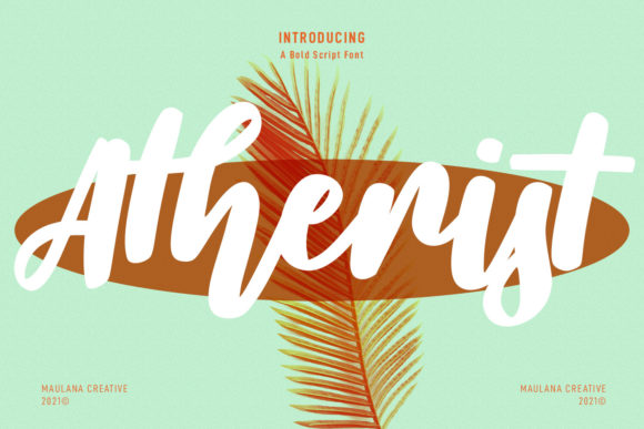 Atherist Script: Modern Typography for Digital Campaigns