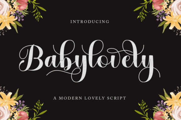 Baby Lovely Script Font for Elegant Web Design