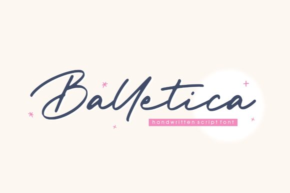 Balletica Script: A Font That Elevates Branding with Elegance