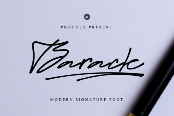 Barack Script for Modern Web Typography