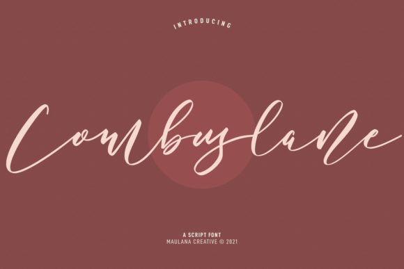 Combuslane Script for a Modern Editorial Touch