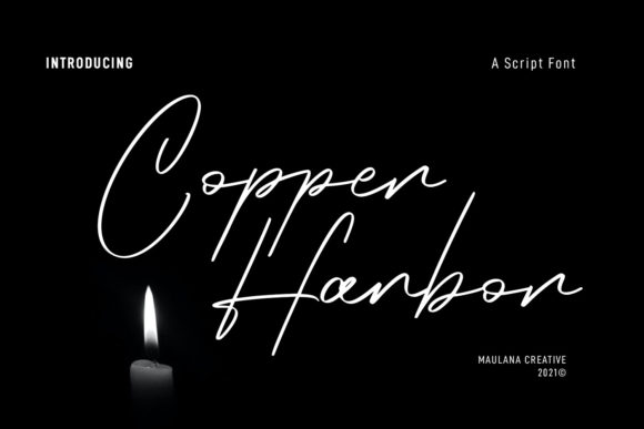 Copper Harbor Script for Branding and Design Projects