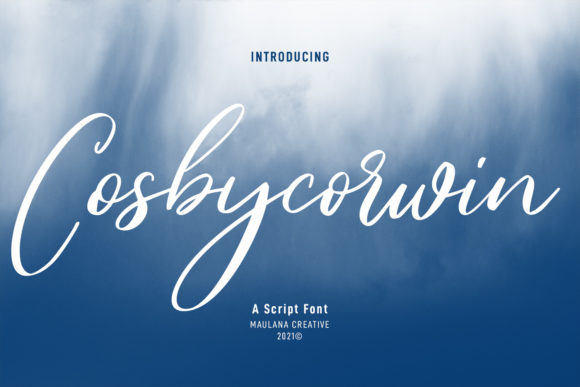 Discover the Charm of Cosbycorwin Script in Handmade Creations