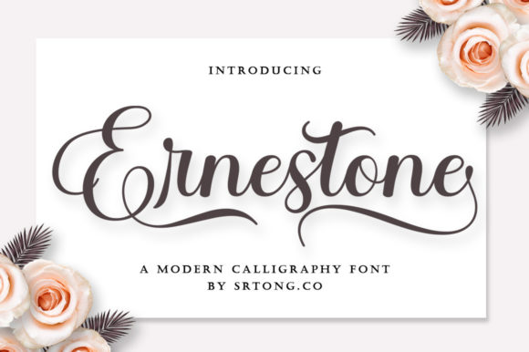 Ernestone Script for a Modern Editorial Touch