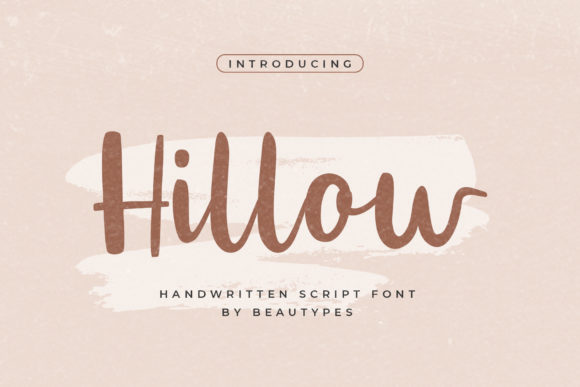 Hillow Script: A Refined Typeface for Editorial Elegance