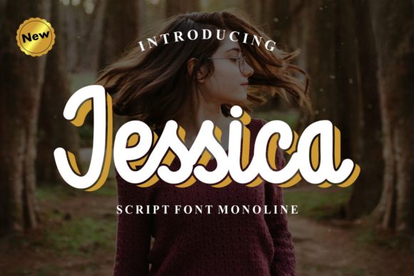 Jessica Script: A Playful Font for Bold Branding