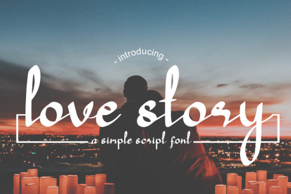 Love Story Script: A Timeless Handwritten Font for Editorial Design