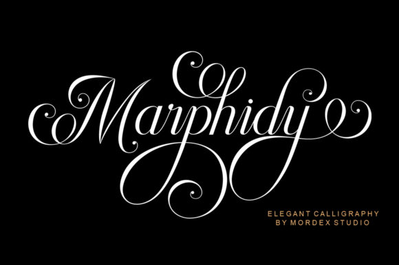 Marphidy Script: A Playful Font for Professional Branding