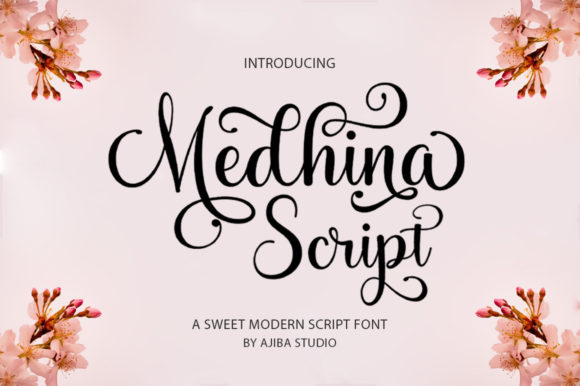 Medhina Script: A Timeless Handwritten Font for Digital Design