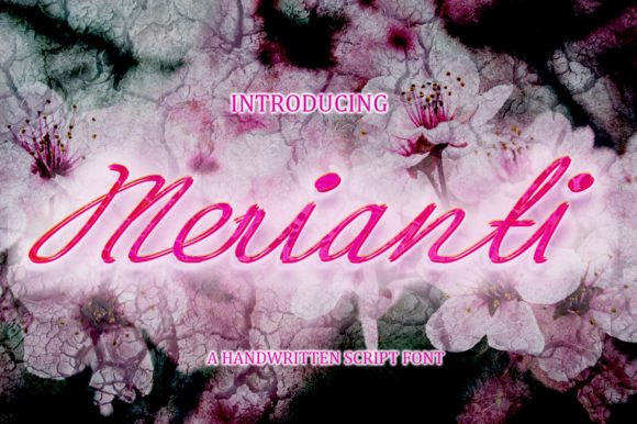 Merianti Script: A Luxurious Font for Digital Branding