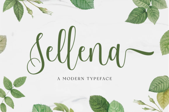 Sellena Script: A Delicate Typeface for Elegant Branding
