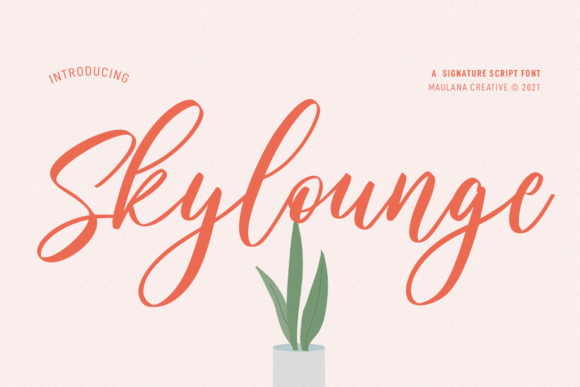 Skylounge Signature Script for Web Design Projects