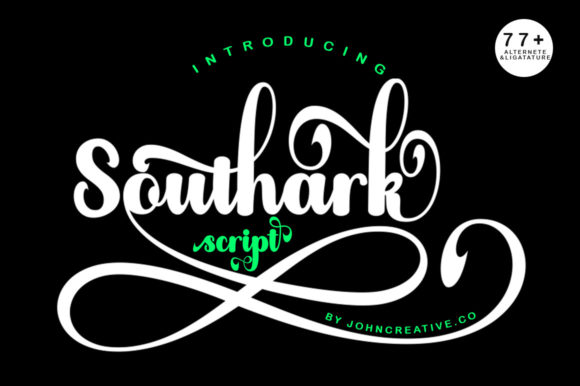 Southark Script: A Delicate Typeface for Editorial Elegance