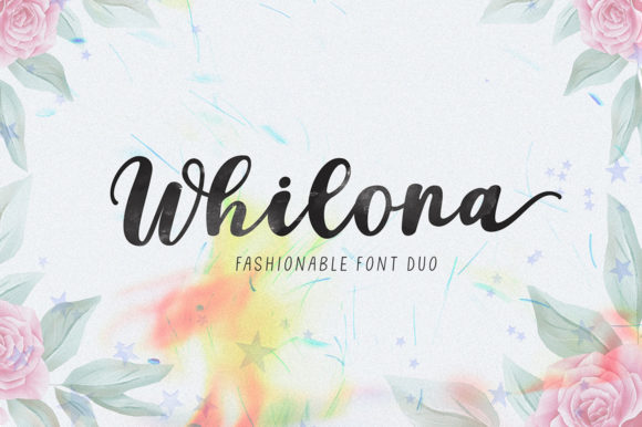 Whilona Script: A Modern Handwriting Font for Creative Branding